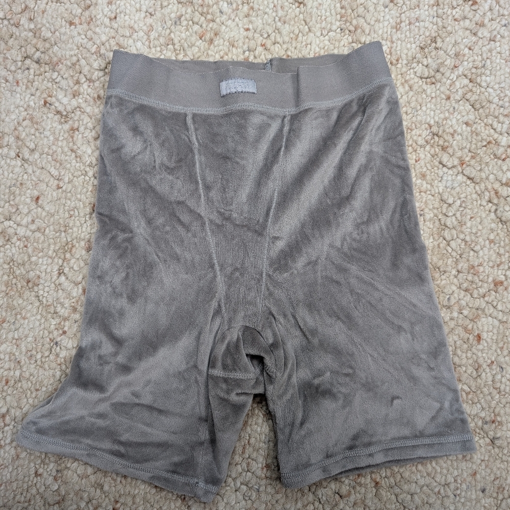 SKIMS Velour Biker Shorts